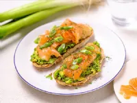 Fotografija recepta: Lososovi kruhki