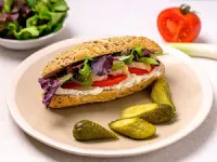 Fotografija recepta: Domači piščančji burgerji 