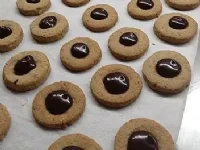 Fotografija recepta: Kavni piškoti s čokolado