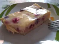 Fotografija recepta: Hitri vanilijev zloženec z gozdnimi sadeži