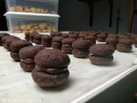 Fotografija recepta: Baci di dama - čokoladni piškoti 