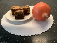 Fotografija recepta: Čokoladno-bučno pecivo (rjavčki)