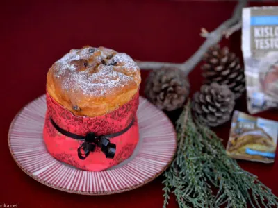 Hokaido panettone na hitro