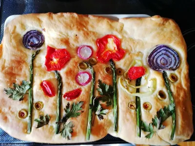 "Cvetlična" Focaccia