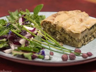 Rahel slan zavitek z rikoto in veliko koprivo