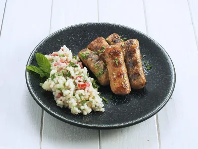 Čevapčiči klasik z izraelskim kuskusom