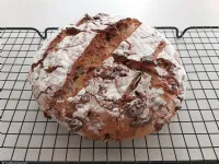 Fotografija recepta: Ajdov kruh z orehi