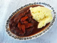 Fotografija recepta: Zajec (kunec) v lastni naravni omaki