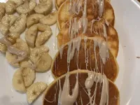 Fotografija recepta: Hitre, zdrave, mini puhaste palačinke