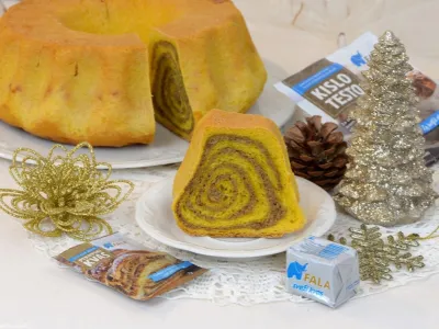 Bučna orehova potica