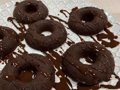 Čokoladni krofki iz pečice