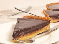 Fotografija recepta: Čokoladna pita s frangipanom