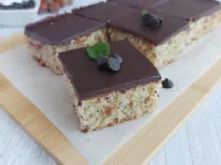 Fotografija recepta: Hitro lešnikovo čokoladno pecivo