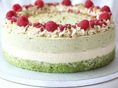 Torta pistacija - malina