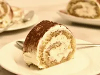 Fotografija recepta: Tiramisu rolada