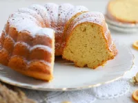 Fotografija recepta: Kolač s pomarančo, rumom in cimetom