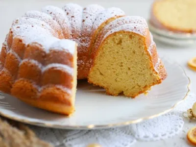 Kolač s pomarančo, rumom in cimetom