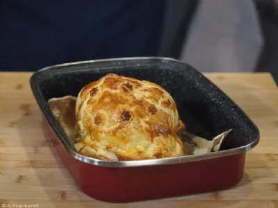 Velikonočna šunka - šunka v listnatem testu