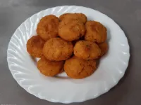 Fotografija recepta: Hrustljavi riževi polpeti