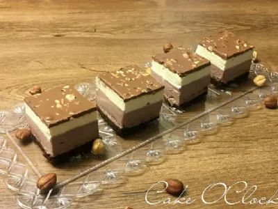Nougat vanili kocke