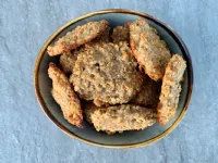 Fotografija recepta: Proteinski piškoti z banano