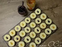 Fotografija recepta: Linški piškoti s pomarančo