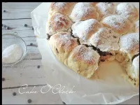 Fotografija recepta: Mehki buhtlji z Nutello in čokolado