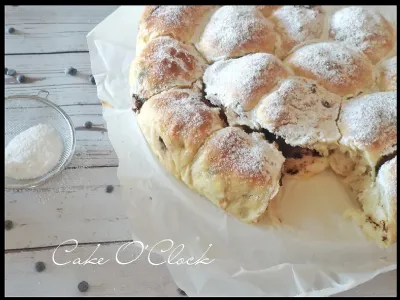 Mehki buhtlji z Nutello in čokolado