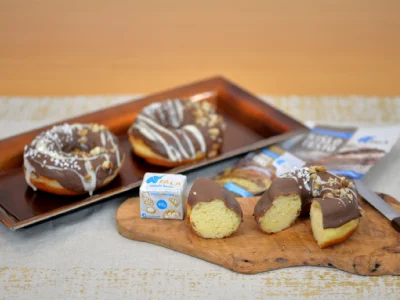 Ameriški krofi z mlečno čokolado