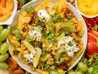 Fotografija recepta: Veganski narezek z nachosi