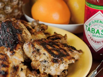 Limonin piščanec na žaru