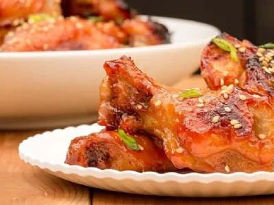 Sriracha perutničke z medom