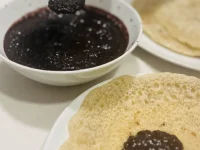 Fotografija recepta: Acai džem in palačinke