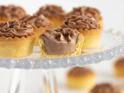 Čokoladne košarice z Baileysom