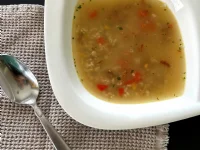 Fotografija recepta: Preprosta juha iz ovsenih kosmičev