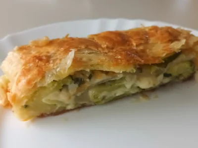 Bučkina rolada s sirom