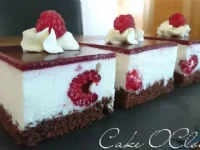 Fotografija recepta: Malinove kocke