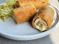 Fotografija recepta: Kaneloni šunka sir