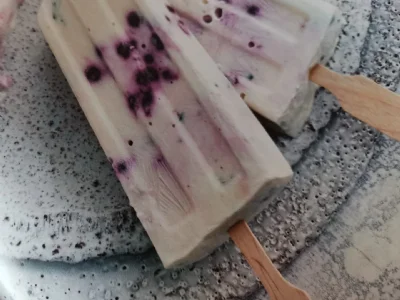 Ledeni jogurt z borovnicami