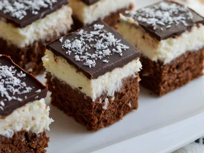 Kokosove rezine s čokolado