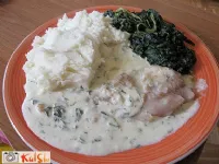 Fotografija recepta: Osličevi fileji v vinski omaki - Istra