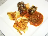 Fotografija recepta: Sarma v listih vinske trte