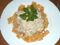 Fotografija recepta: Pašta s šampinjoni