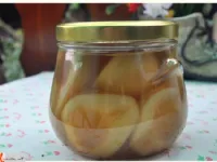 Fotografija recepta: Vložene hruške v kompotu