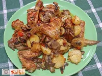 Fotografija recepta: Piščanec s krompirjem