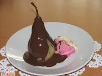 Fotografija recepta: Hruška lepe Helene