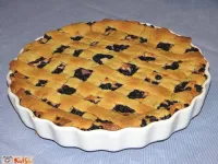 Fotografija recepta: Borovničeva pita s skuto