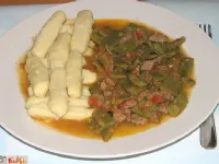 Fotografija recepta: Zelenjavno - mesna enolončnica