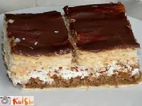 Fotografija recepta: Orehove kremne rezine