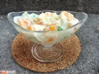 Fotografija recepta: Zajtrk - sadje z jogurtom